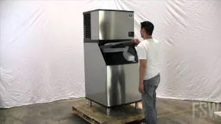 Manitowoc Full Size Cube Ice Machine w/ Storage Bin - Indigo Series Video (ID-0502A_B-570)