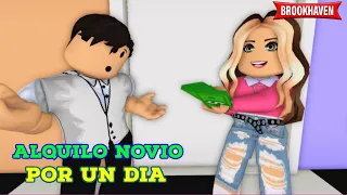 RENTANDO NOVIO POR UN DIA - Parte 1 |Roblox Brookhaven rp|Mini pelicula(Con voces)Historia de Roblox