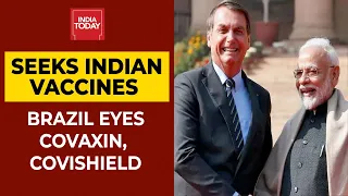 Brazil President Bolsonaro Writes To PM Modi Seeking 2 Million Covid Vaccine Doses Urgently