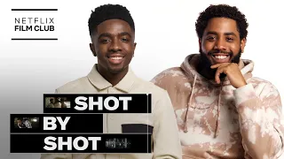 Caleb McLaughlin & Jharrel Jerome Break Down The Epic Chase Scene in Concrete Cowboy | Netflix