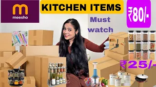 MEESHO* Kitchen Items Starting under ₹300/- Must Watch Before Buy