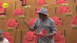 Watch Full Video!!! Abaribe Fumes As Senate Steps Down Electricity Tariff Hike Report Over.....
