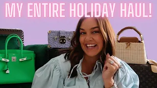 EUROPEAN HOLIDAY LUXURY HAUL!!!  EVERYTHING I BOUGHT IN ON VIDEO 😱