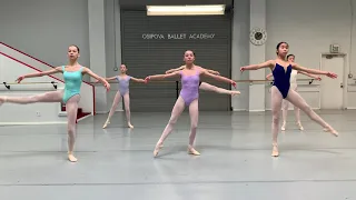 Inside Ballet technique Class: Vaganova training in California #dance #ballet