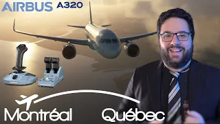 Un vrai pilote d'avion m'apprend à piloter un Airbus 320