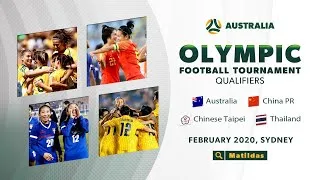 13.02.20 - Australia v China PR - Women's Olympic Football Tournament Qualifier - Full Match