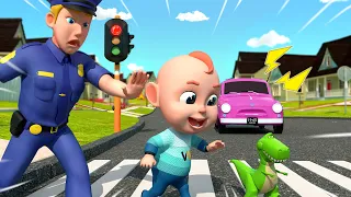 Police Song + Job and Career | More Nursery Rhymes & Kids Songs | Rosoo Songs