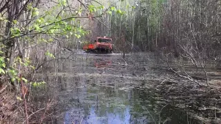 Hagglund Bv 206 in the Mud