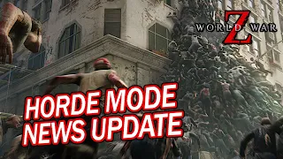 BOMBER IN ACTION - World War Z Update is Tomorrow! Horde Mode Z, Crossplay, DLC Skins and More!