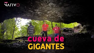 La Cueva en tierra de  GIGANTES en la sierra de Veracruz