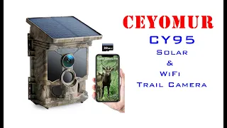 Ceyomur CY95 SolarTrail Camera