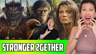 Kingdom Of The Planet Of The Apes Trailer Reaction | Together Strong!