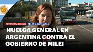 🇦🇷 Paro general en Argentina - DNews en vivo desde Buenos Aires