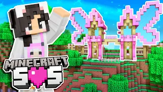 💜A Magical Fairy Gate! Minecraft SOS Ep.4