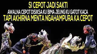 [PIKASEURIEUN] Awalna Cepot Disiksa Ku Bima Jeung Gatot Kaca,Tapi Akhirna Menta Hampura Ka Cepot.