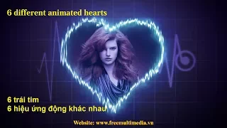 Free Download Project Proshow Producer - 6 different animated hearts