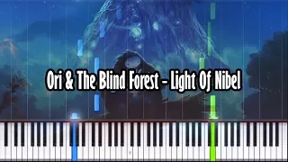 Ori & The Blind Forest - Light Of Nibel - Piano Tutorial - Synthesia With Realistic Piano Sound!