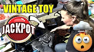 Ep466:  VINTAGE TOY JACKPOT! 🤯 YOU WON'T BELIEVE THIS COLLECTIBLE TOY GARAGE SALE FIND!