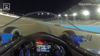 RACER: IndyCar Deflector Test Visor Cam at Phoenix