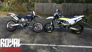 Husqvarna 701 SM - Husqvarna SMR 511 :: Comparison