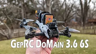 Why FPV 6S?!? // GepRC DoMain 3.6 HD // Never flown anything this heavy