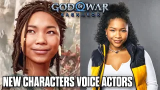 God of War Ragnarok All New Characters Voice Actors with Voice Lines New Cast & Characters Revealed