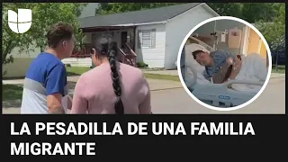 Familia migrante vive un drama en EEUU: el padre tiene un tumor en la cabeza y no tienen dinero