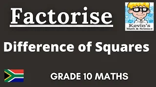 Difference of squares grade 10