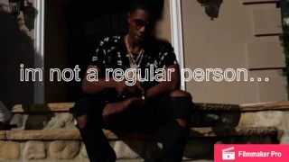 A boogie wit da hoodie Not a regular person (LYRICS)