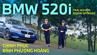 BMW 520i - Du ngoạn và trải nghiệm đồi Phượng Hoàng