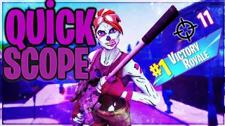 Quick Scope! SOLO WIN!! (Fortnite Azerbaycan)