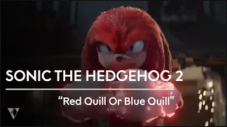 SONIC THE HEDGEHOG 2 - "Red Quill Or Blue Quill" Trailer (2022) Idris Elba, Ben Schwartz