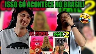 REACT 🔴 Os Mais Engraçados e Bizarros Candidatos do Brasil PARTE 2! Os Piores Candidatos!!