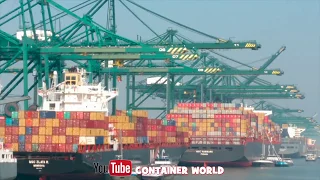 Deurganckdok timelapse 2018 - Port of Antwerp