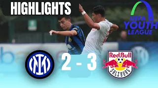 Inter U19 2-3 Salzburg U19 | UEFA YOUTH LEAGUE | Highlights and Goals