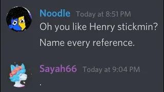 Oh, you like Henry Stickmin? Name every reference then.