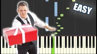 It's Beginning To Look A Lot Like Christmas - Michael Bublé | EASY PIANO TUTORIAL + SHEET MUSIC