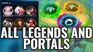 All 30 Portals And 15 Legends Explained | Set 9 PBE