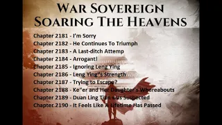 Chapters 2181-2190 War Sovereign Soaring The Heavens Audiobook
