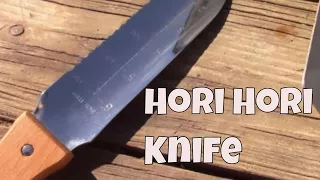 My Japanese Hori Hori Knife. Best tool ever for dividing perennials.