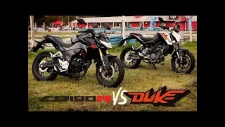 KTM Duke 200 y Honda CB 190 R Prueba / Test a fondo!!!