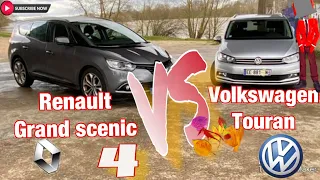 🇫🇷⚠️COMPARATIF⚠️Renault grand scenic 4 vs Volkswagen touran