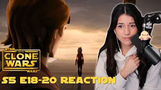 SHE'S NOT COMING BACK! | The Clone Wars 5x18/5x19/5x20 Reaction | Season 5 Finale