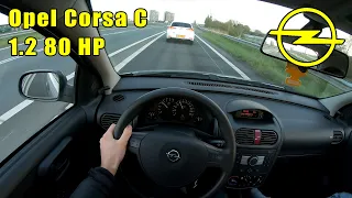 Opel Corsa C 1.2-16V 80 HP POV Test Drive by Fanatic Drivers