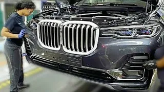 BMW X7 Production | Robots + Humans = Flawless Car Manufacturing – BMW Mega Factory USA