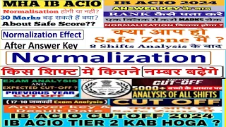 IB Acio expected cutoff After Answer key | ib acio  cut off 2024 | ib acio cut off | ib cut off 2024