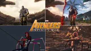 AVENGERS INFINITY WAR || Amazing Before & After Hollywood VFX [PARTE 2]