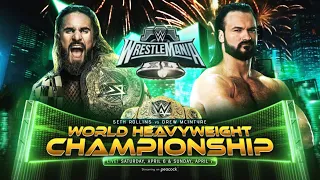 WrestleMania 40 Seth Rollins vs Drew McIntrye