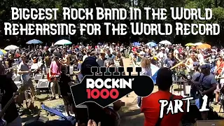 1000 Musicians Rehearsal Part 1 - Behind The Scenes - Making Of Rockin'1000 Frankfurt 2019