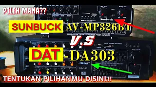 Jangan Salah Pilih !! DAT DA303 vs Sunbuck 2000watt ‼️